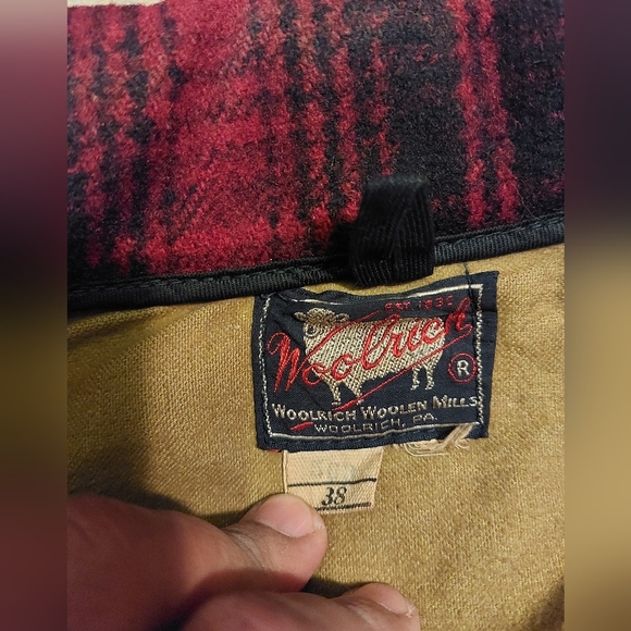 1950’s-1965 era Woolrich Flannel Coat - Picture 5 of 11